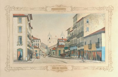 Crespo Street - Pernambuco by Emil Bauch